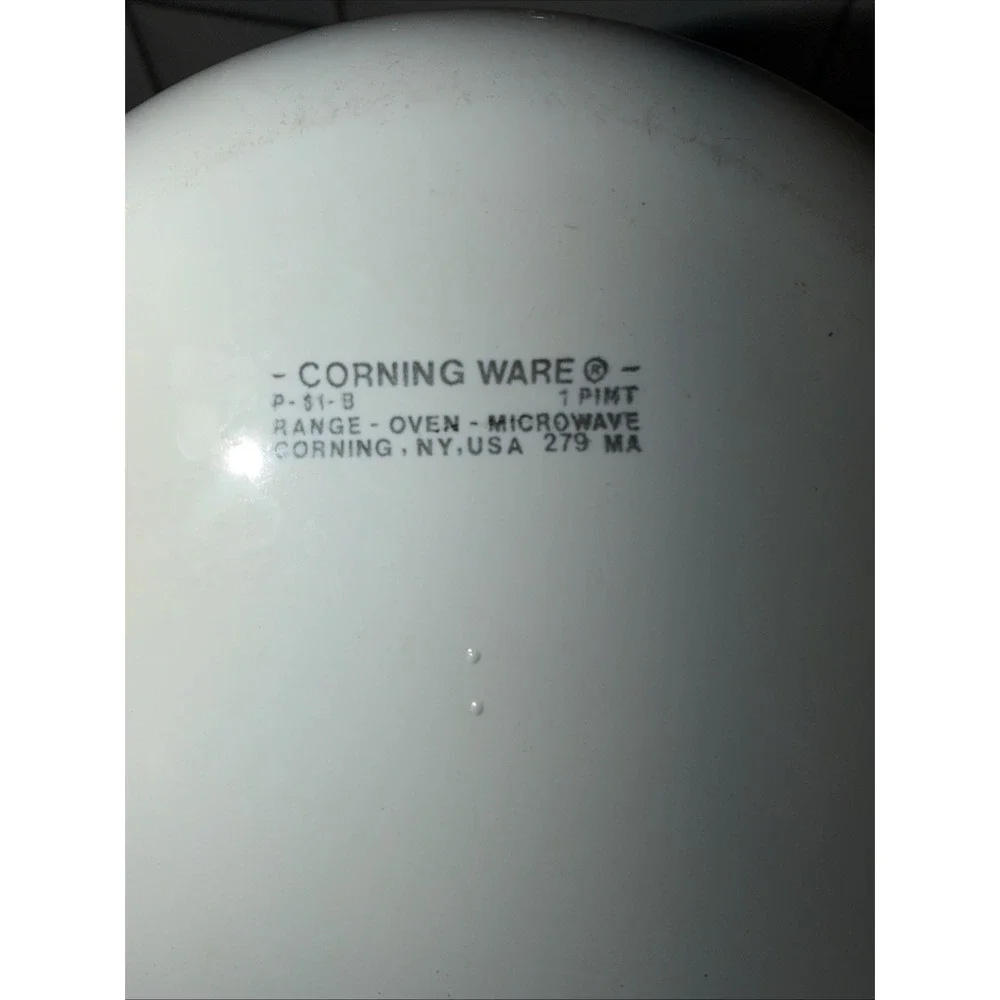 Vintage CORNING WARE LA SAUGE,‎ P-81-B SAUCE PAN W/ LID, 1 PINT